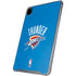NBA OKC Thunder Distressed iPad Pro 12.9in (2020) Clear Case